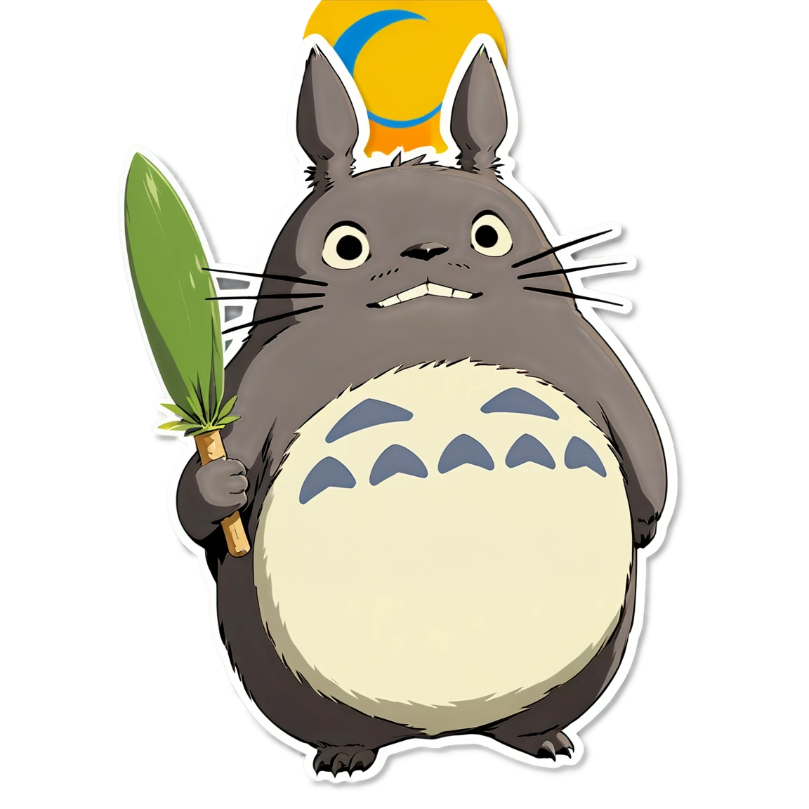 Totoro with Satsuki, Totoro sticker