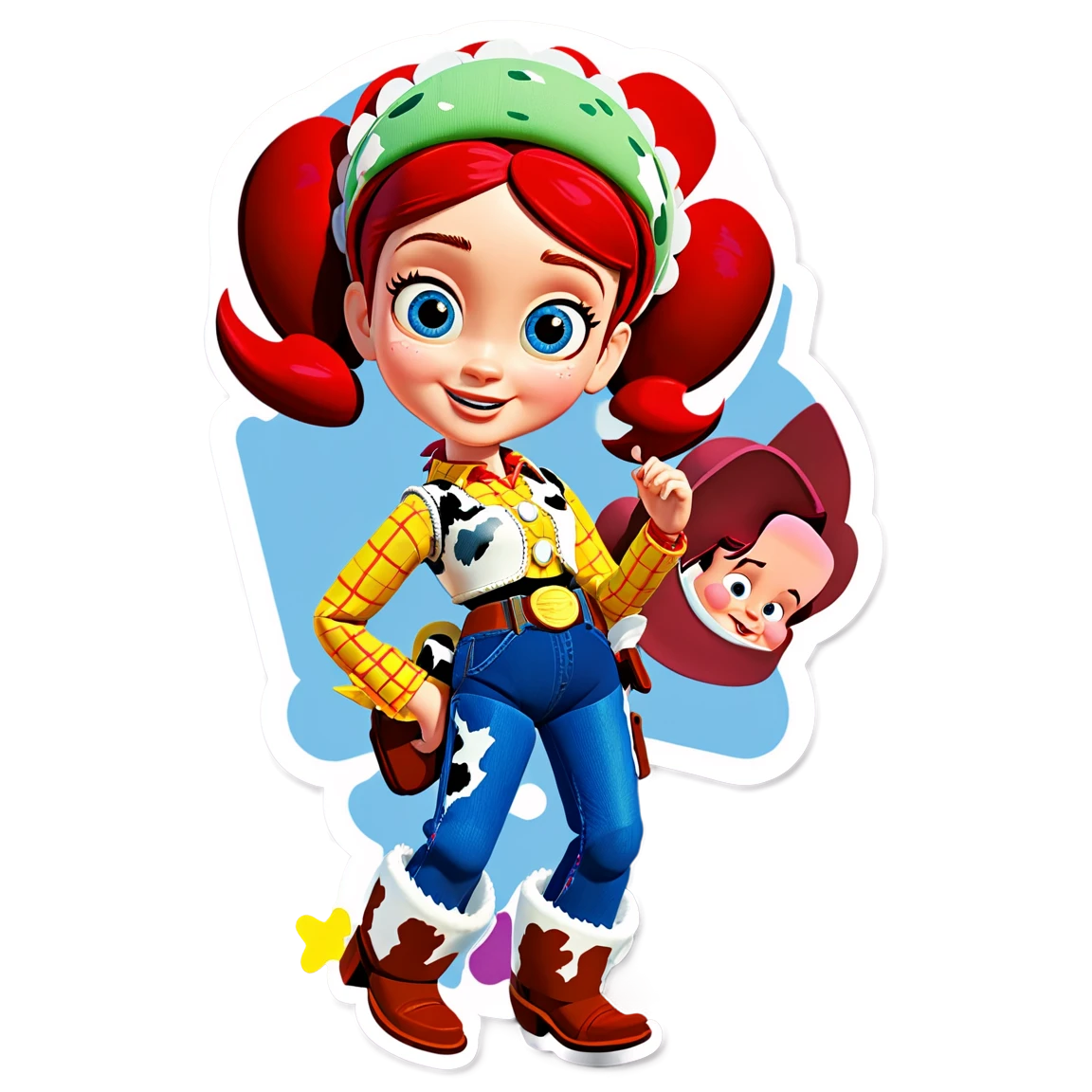 Toy Story sticker with Jessie