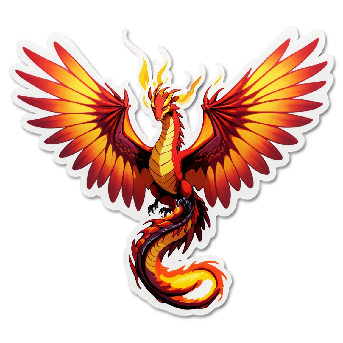 Wings of Fire SilkWing sticker