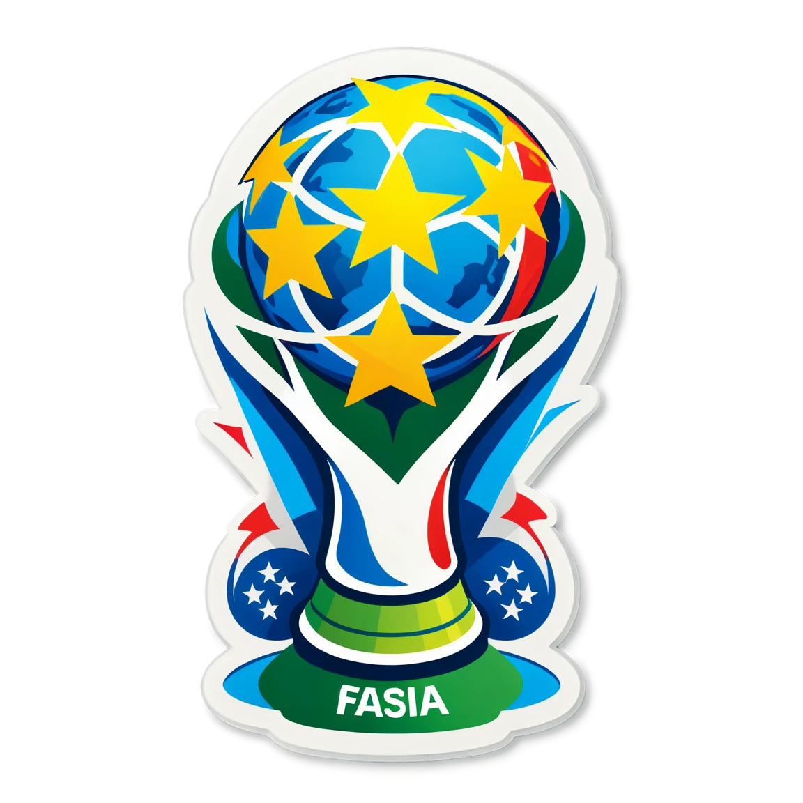 World Cup team support, world cup sticker