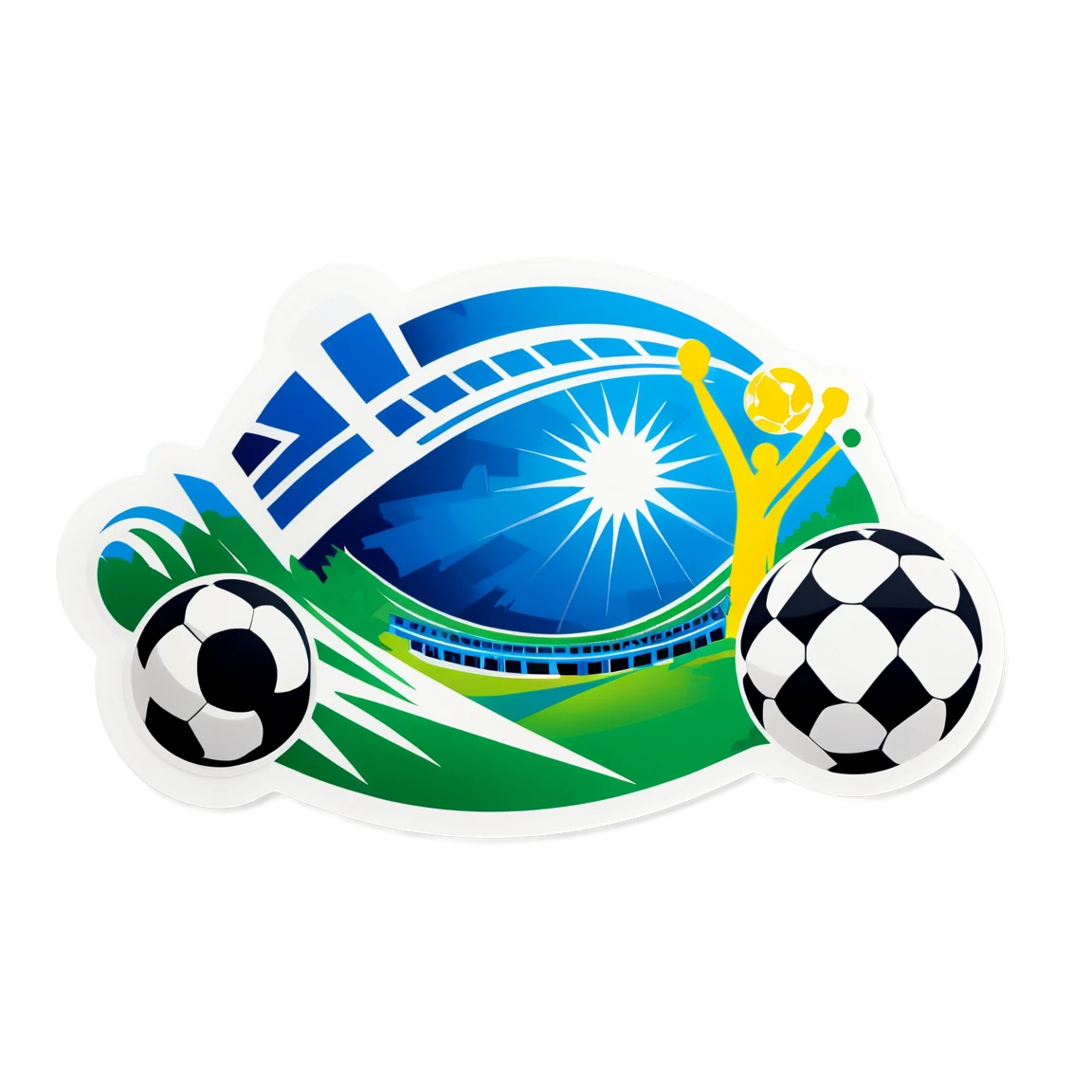 World Cup stadium cheer, world cup sticker